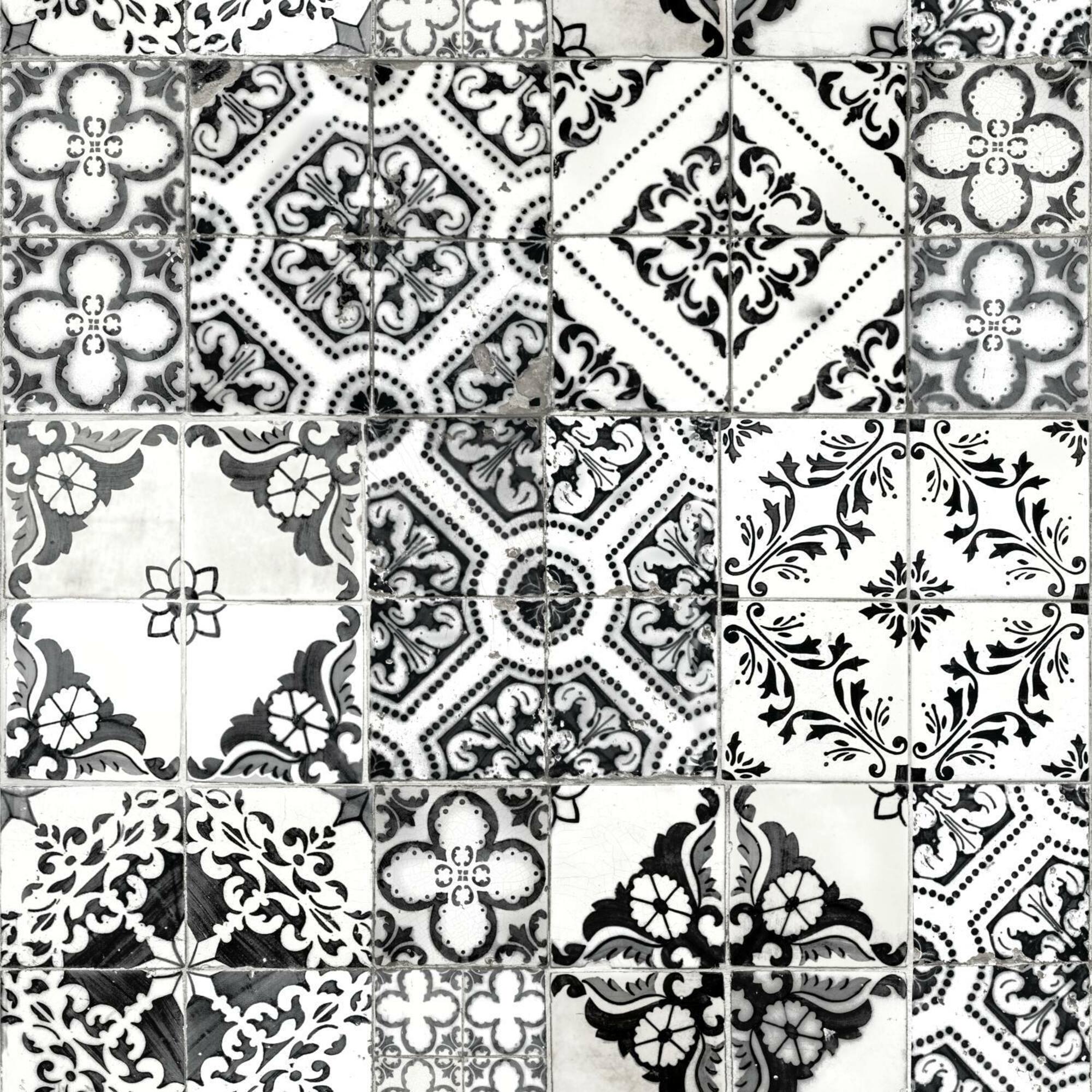 RoomMates Mediterranean Tile Peel & Stick Wallpaper